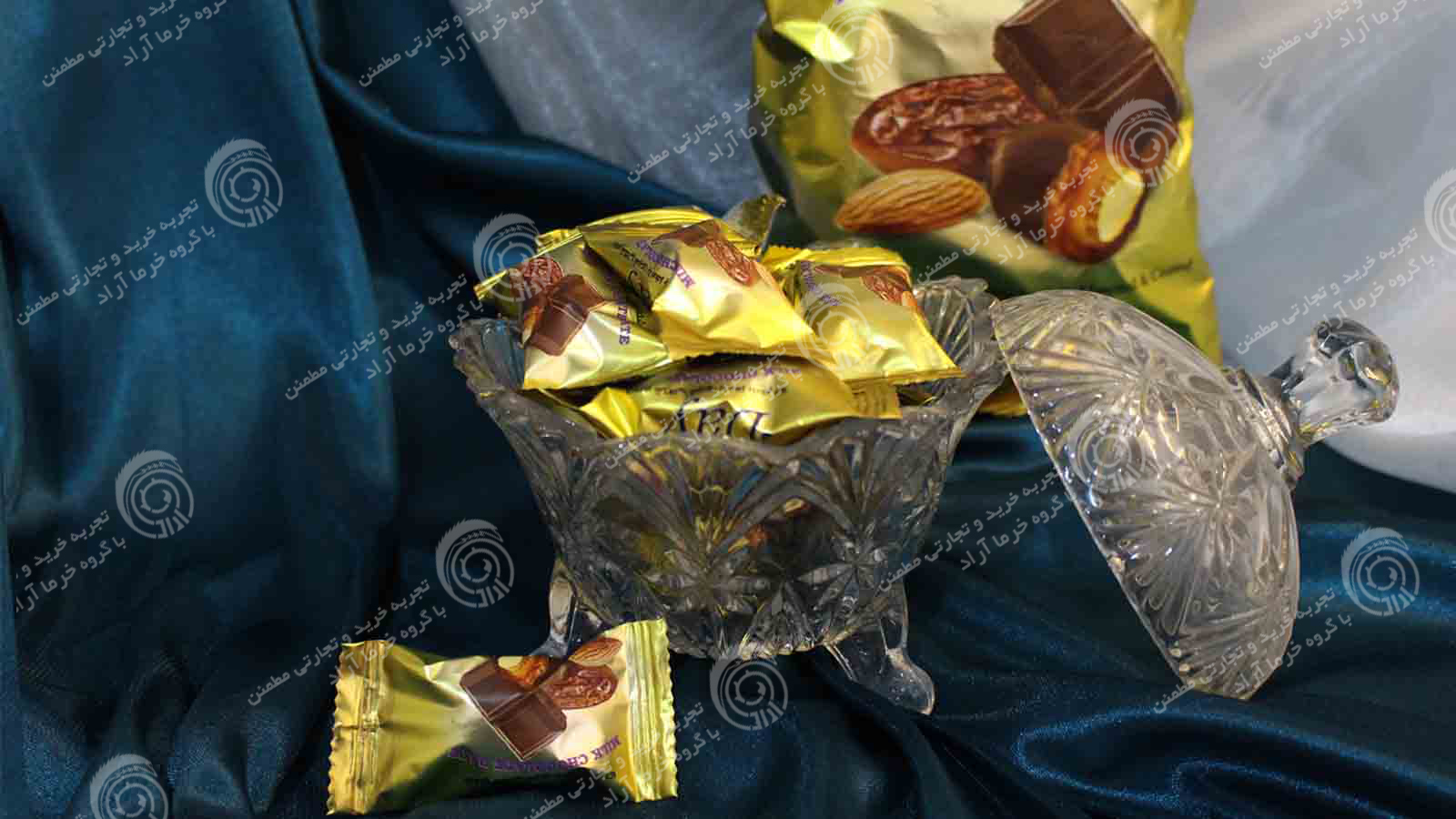 مرکز خرید خرما مغزدار با روکش شکلات