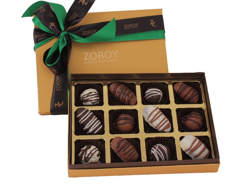 قیمت خرما مغزدار شکلاتی صادراتی