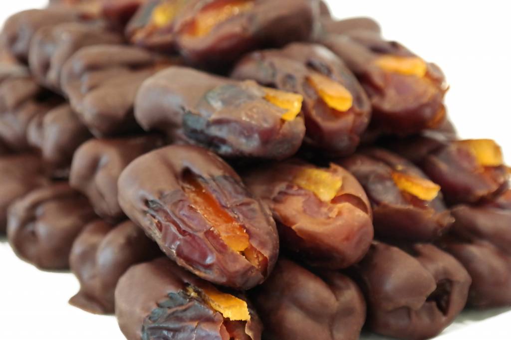 تخفیف خرید نقدی شکلات خرما مغزدار