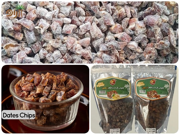 تولید خرمای قطعه شده بسته بندی